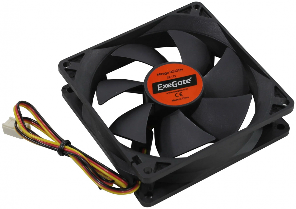 Вентилятор 92*92*25 ExeGate EX253950RUS