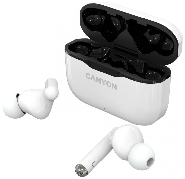Мобильные Bluetooth наушники Canyon TWS-3 (CNE-CBTHS3W)