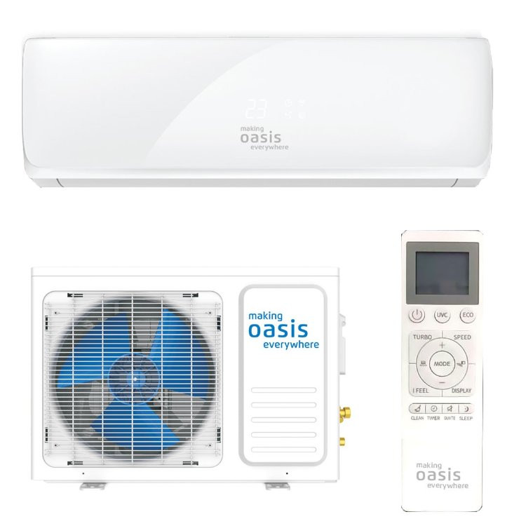 Сплит-система 24 Oasis OC3D-24 (70 кв.м / шум 37-56 дБ / класс A / 2года)