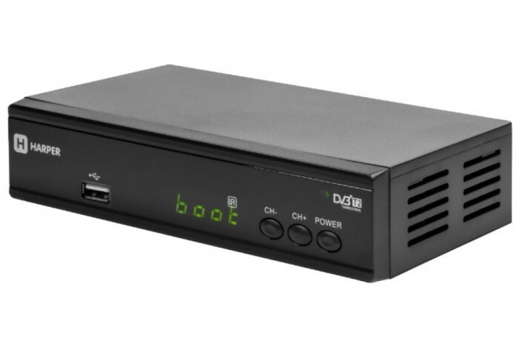 Цифровая приставка DVB-T2 HARPER HDT2-2030 (RCA  /  HDMI  /  USB)