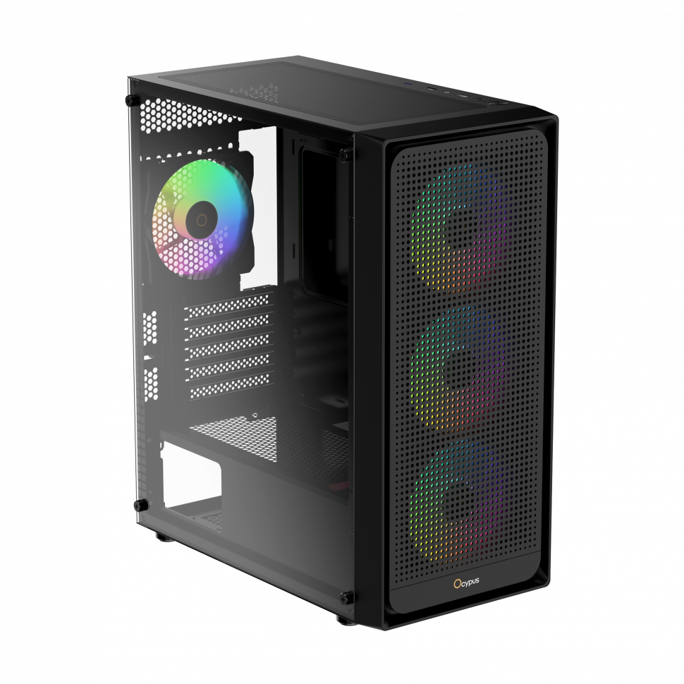 Корпус (без блока питания) ATX Ocypus Gaммa C50