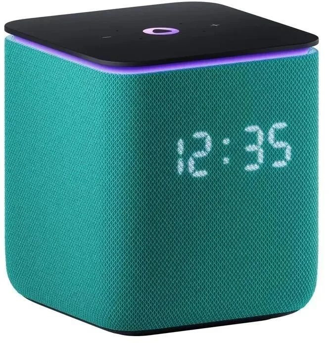 Умная колонка Яндекс.Станция Миди YNDX-00054EMD (зеленый) (24W / 2.1 / Часы / Zigbee / Алиса)