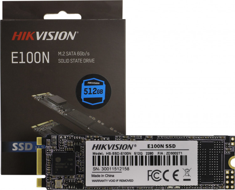 SSD M.2 512Gb HIKVision E100N