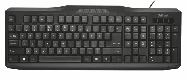 Клавиатура USB Trust Keyboard Classicline