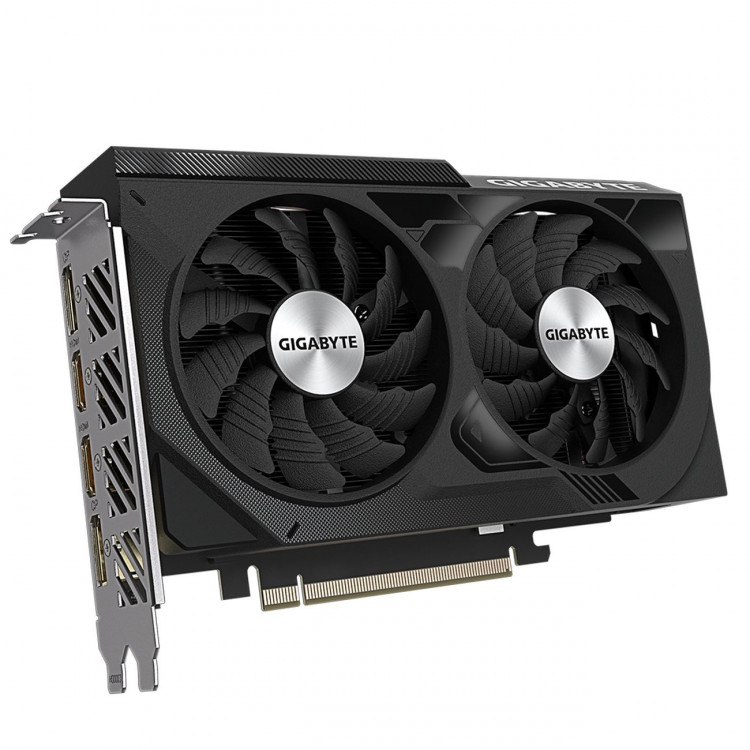 Видеокарта NVIDIA RTX 4060 8Gb Gigabyte WINDFORCE OC GV-N4060WF2OC-8GD