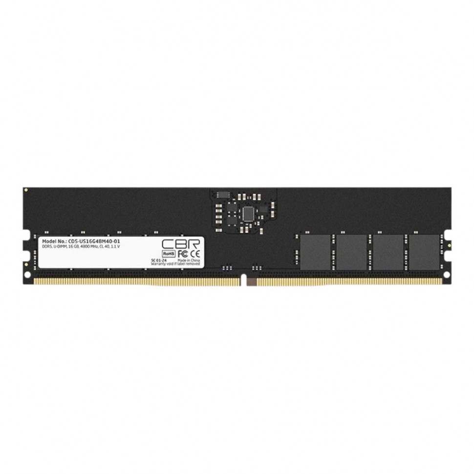Память DDR5 16Gb 4800 / CL40 CBR CD5-US16G48M40-01