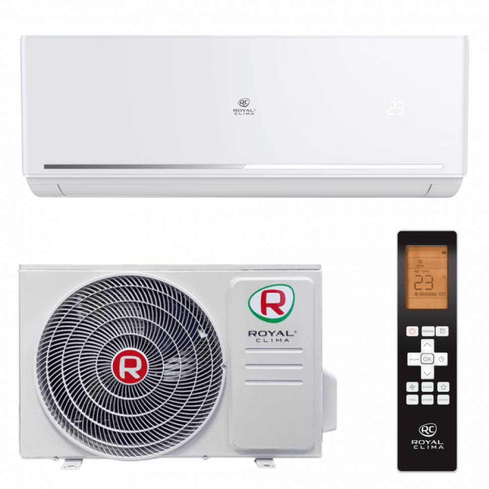 Сплит-система 24 Royal Felicita RC-FC70HN (72кв.м  /  шум 31-48дБ  /  Wi-Fi  /  класс A  /  3года)