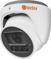 Уличная IP-камера Vesta VC-RG445 (антивандальная / 4Mp / F-2.8 / IR / 2560х1440 / микрофон)