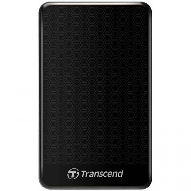 Внешний HDD 1Tb Transcend (Black  /  2.5"  /  USB3.1)