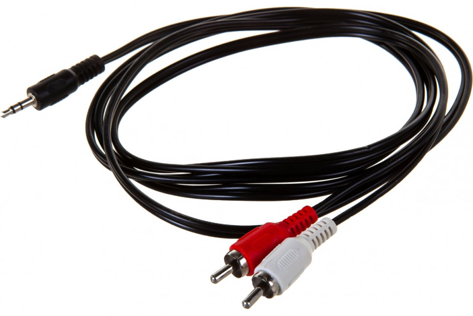 Кабель Jack3.5-M -> 2RCA-M 3м VCOM VAV7183-3M