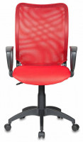 Кресло Бюрократ CH-599AXSN (Красное)