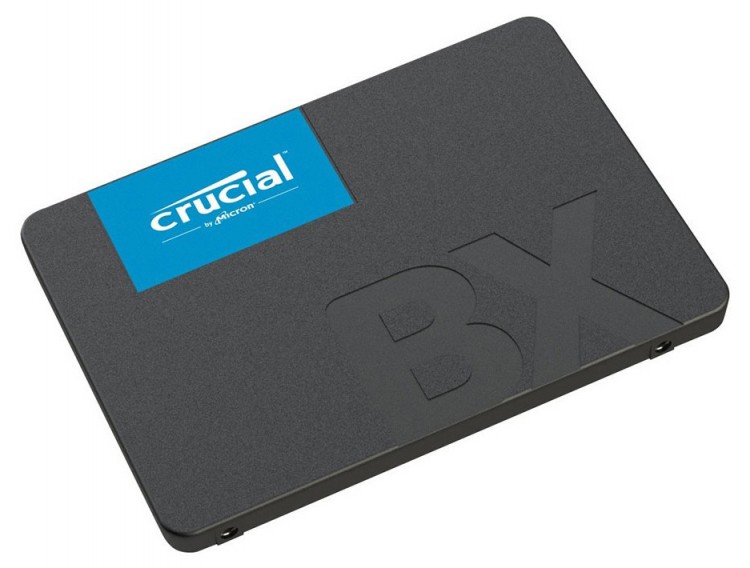 SSD 480 Gb Crucial CT240BX500SSD1 2.5" (80 TBW  /  500:540 Мбайт  /  с) TLC