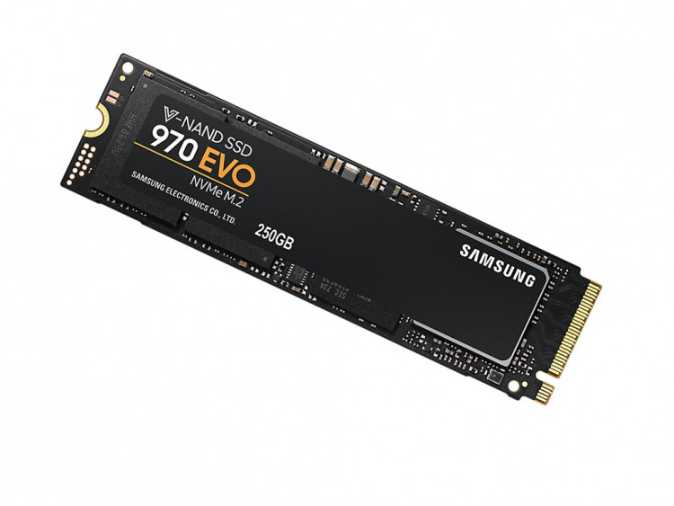 SSD NVMe 250 Gb SAMSUNG 970 EVO Plus MZ-V7S250BW (150TBW  /  2300:3500Мбайт  /  с)