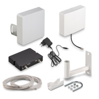 Комплект для усиления мобильной связи KROKS K (3G+4G / 900 / 1800 / 2100Мгц)