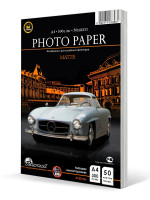 Фотобумага А4 матовая для струйной печати 300гр 50л Revcol