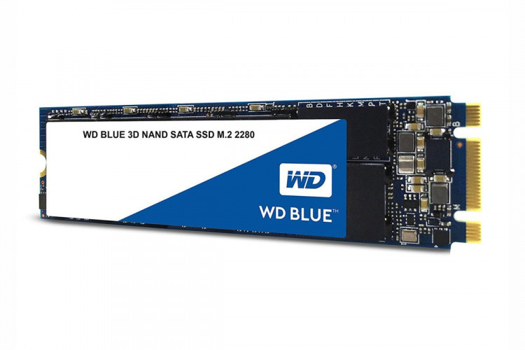SSD M.2 500 Gb WD Blue WDS500G2B0B (200 TBW  /  560:530 Мбайт  /  с)