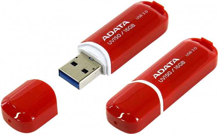Флешка USB 16Gb Adata UV150 <AUV150-16G-RRD>