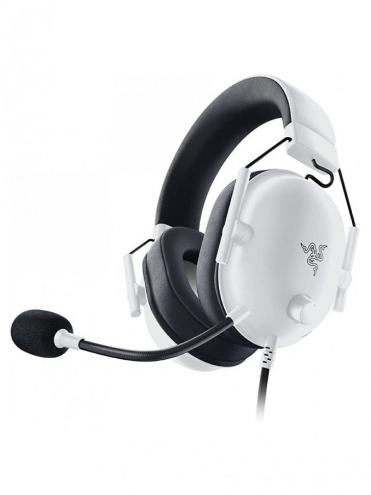 Полноразмерные наушники Razer Black Shark V2 X (1.3м / 2x jack3.5) (белый)