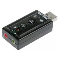 Звуковая карта USB TRUA71 (CM108) (48 КГц / ЦАП 24bit)