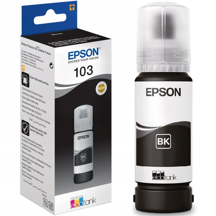 Чернила Epson C13T00S14A Black L3100 / 3110 / 3150 65мл