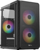 Корпус (без блока питания) Micro-ATX Formula Air Mesh G4 Black (157мм / 286мм / 1x120)
