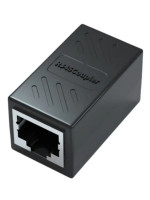 Модуль проходной RJ-45 - RJ-45 (1Gbit) (чёрный)
