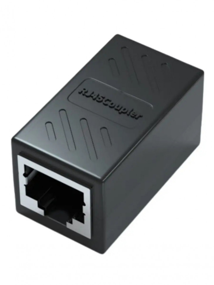 Модуль проходной RJ-45 - RJ-45 (1Gbit) (чёрный)