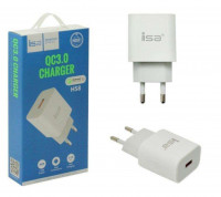 Зарядное уст-во USB Quick Charge 3 ISA HS8 (18W)